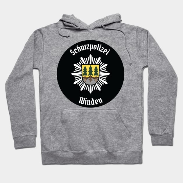 schutzpolizei winden. Hoodie by JJadx